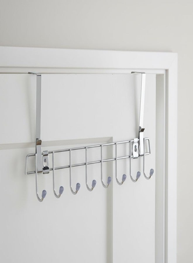 KBS Over The Door Hook Keys,Clothes,Towel Hanger Hanger Organizer/Wall Hook Rack No Drilling Stainless Steel Removable Multipurpose Hook Rail Nail-Free Home and Kitchen Products Tools - Image 4